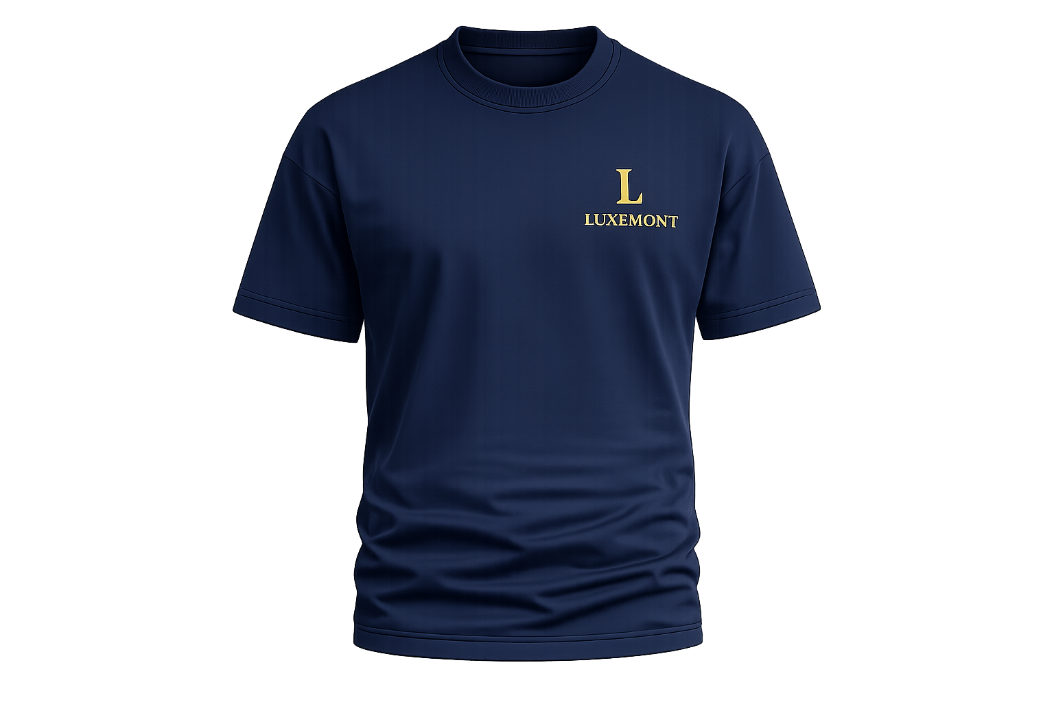 Luxemont Signature Embroidered Tee